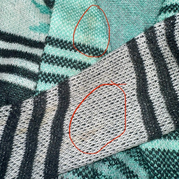 Charlotte Russe Aztec pattern shawl cardigan - M - Picture 9 of 9